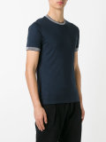 contrast trim T-shirt 