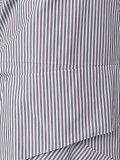 asymmetric striped dress