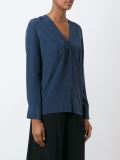 collarless shirt