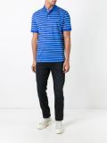 striped polo shirt