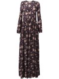 floral print maxi dress