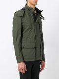 hooded field jacket
