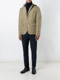 hooded waterproof blazer