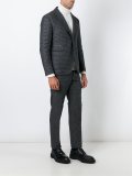 patterned two piece suit