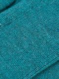 long knitted gloves