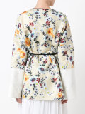 floral print kimono jacket