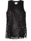 laser-cut tank top