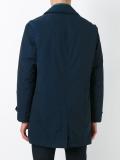 zipped mid  coat