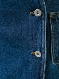 wrap denim skirt 