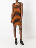 striped vest dress