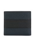 striped billfold wallet