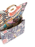 enchanted garden flap bag