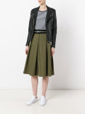 frayed waistband skirt