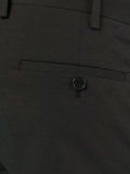 elasticated cuff cropped trousers