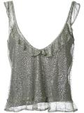 tinsel tulle top