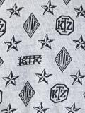 monogram print T-shirt