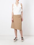 a-line midi skirt