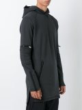 longline hoodie 