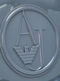 logo embossed shoulder bag