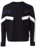 sleeve panel sweatshirt 