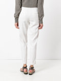 straight leg trousers
