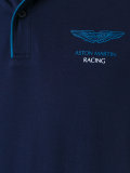 chest print polo shirt