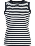 striped print tank top