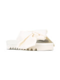 gathered fabric slides