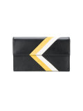 arrow stripe clutch