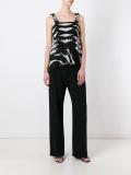 zebra print blouse 