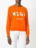 logo print sweatshirt