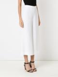 high-waisted culottes