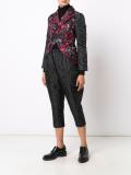 floral quilted jacket