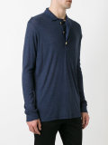 long sleeve polo top 