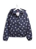 星形印花绗缝夹克