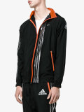 X Adidas条纹运动夹克