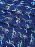glasses print scarf