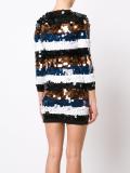 sequined mini dress
