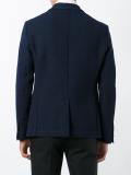 slim-fit deconstructed blazer