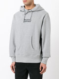 logo back hoodie