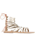caged sandals 