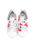 logo flower print sneakers