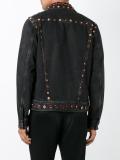 embellished denim jacket
