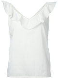 Veeba ruffled tank