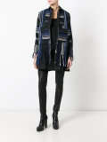 woven patch tunic 
