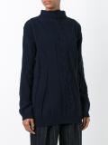 cable knit jumper
