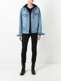 star print skinny jeans