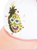 pineapple print baseball cap