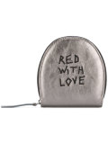 embroidered slogan coinpurse