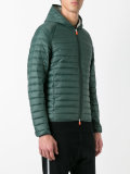 hooded padded jacket